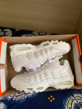 Nike Air Max 95 Triple White Talla 43