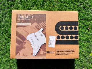Seymour Duncan Triple Hot Rails Loaded Pickguard