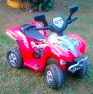 Quad Eléctrico Infantil Rojo