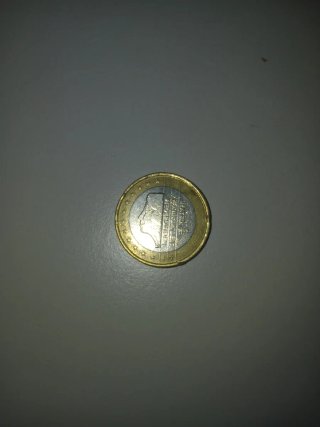 Moneda de 1 Euro de los Países Bajos