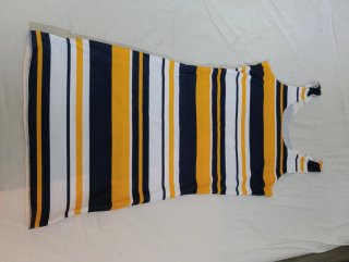 Vestido de Rayas Multicolor