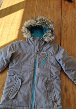 Chaqueta de esquí Wedze gris 14 años