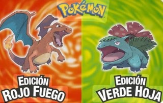 Intercambios Pokémon rojo fuego-verde hoja.