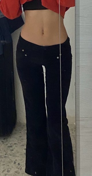 Pantalón Vaquero Vintage Tiro Bajo