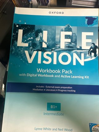 Life vision B1+ intermediate: Workbook pack wit...