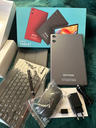 Tablet 10.1" Android — 20GB / 128 GB Kit Completo