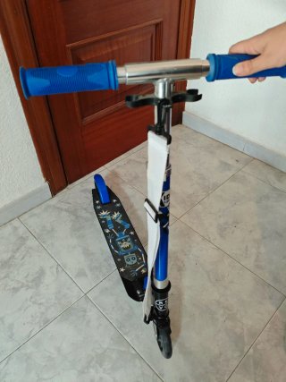 Patinete infantil Oxelo Decathlon azul plegable