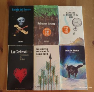 "Lote 10 Libros Aventuras - Colecc El País