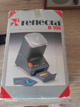 Visor de diapositivas Reflecta B100