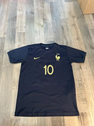 Camiseta fútbol infantil Nike Francia Mbappé