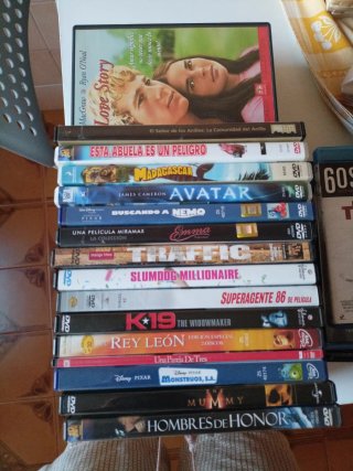 Lote  47 Películas DVD Variadas