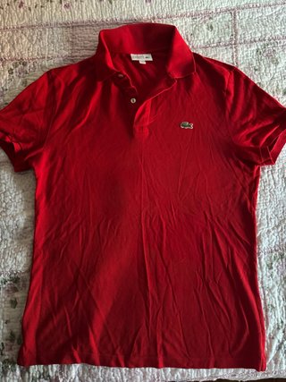 Polo Lacoste Rojo