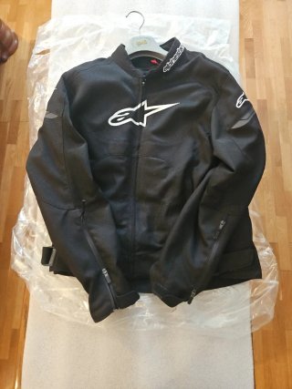 Chaqueta de Moto Alpinestars Negra