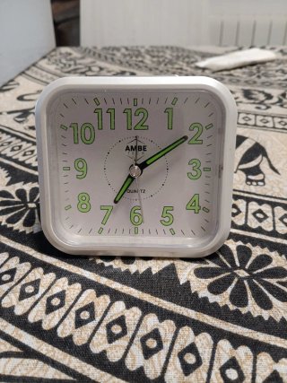 Despertador Ambe Tech Plata