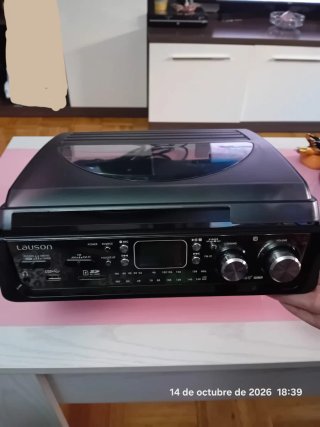 Giradischi Lauson con USB e Radio