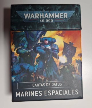 Cartas de Datos Marines Espaciales Warhammer 40k