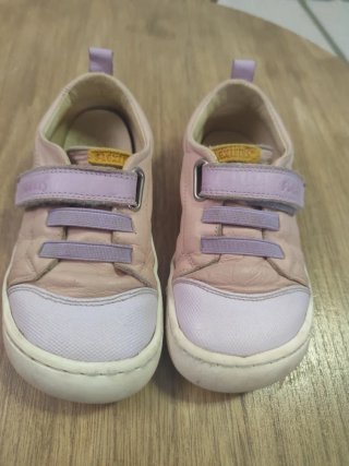 Zapatillas Flexi-Nens rosa y lila T27