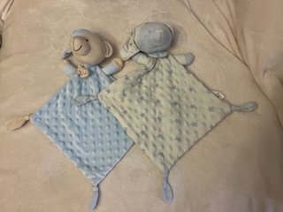 2 Mantitas de bebé niño