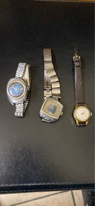 Set di 3 orologi vintage da donna