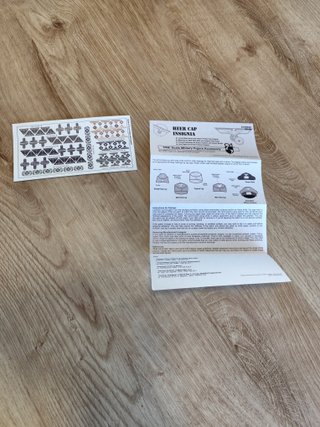 Pliego de Insignias para Gorras Heer 1/6