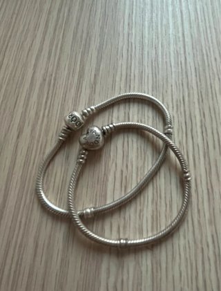 Pulseras Pandora Plata Corazón