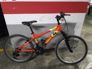 Bicicleta Junior 24 pulgadas Roja