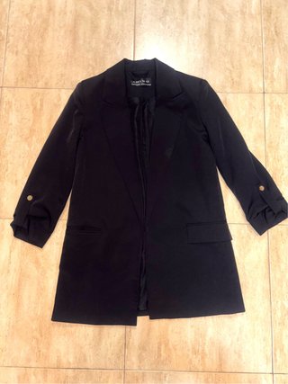 Blazer negra mujer