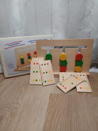 Juego de Mesa Infantil Tablero de Colores