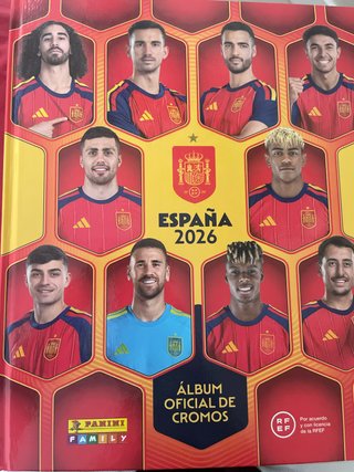 Álbum Oficial Cromos España 2026 Panini Carrefour