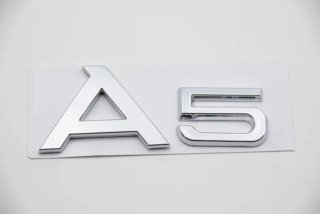 Emblema logo trasero Audi A5 cromado