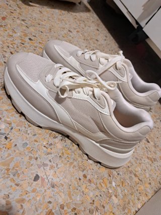 Zapatillas Deportivas Beige