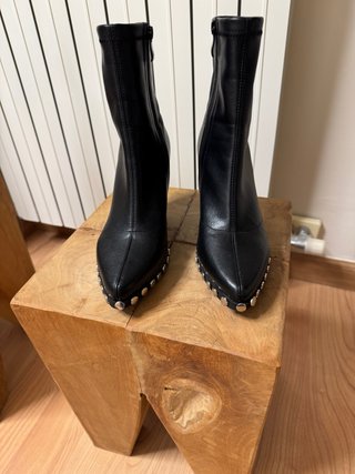 Botines Piel Negros Noa Harmon Talla 37