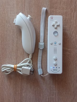 Mando Wii MotionPlus y Nunchuck