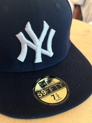 Gorra New Era 7 1/2 NY 59FIFTY Azul