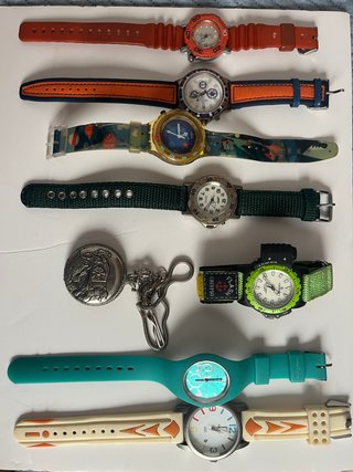 Lotto di 8 orologi vari
