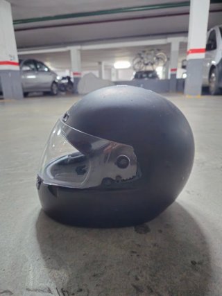 Casco de Moto Integral Negro