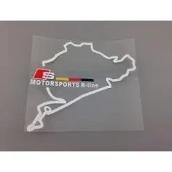 Pegatina vinilo motorsports Audi S line