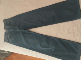 Vaqueros de mujer tiro alto talla 28