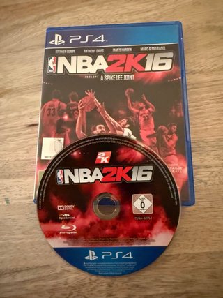 NBA 2K16 PS4 (PlayStation 4) Juego y Disco