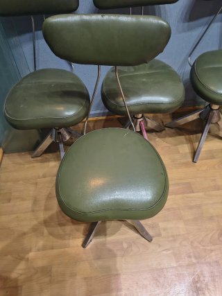 6 Sillas de Oficina Verdes