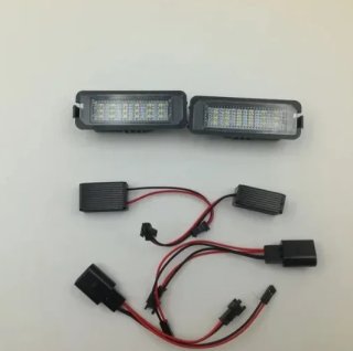 Luces LED matrícula VW Volkswagen plafones