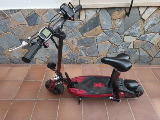 Patinete Eléctrico Raycool Diablo Rojo