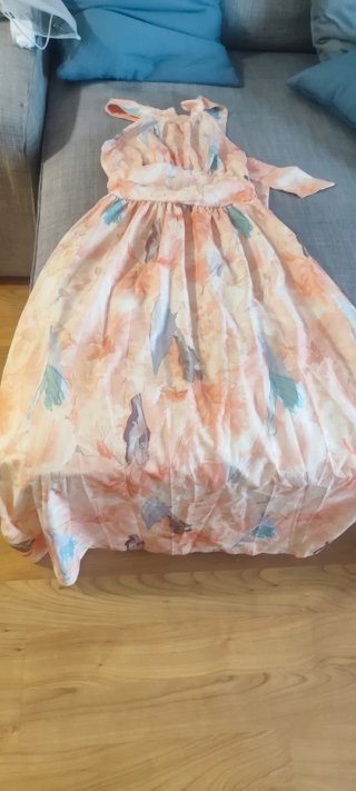 Vestido de fiesta estampado
