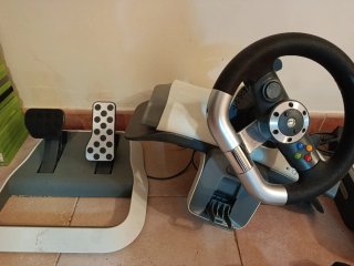 Volante y Pedales Xbox 360