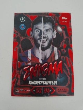 Carta Topps Match Attax Enigma Kvaratskhelia