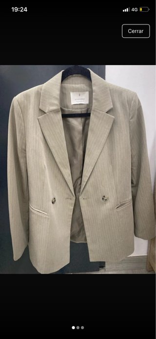 Americana Stradivarius Raya Beige Talla M