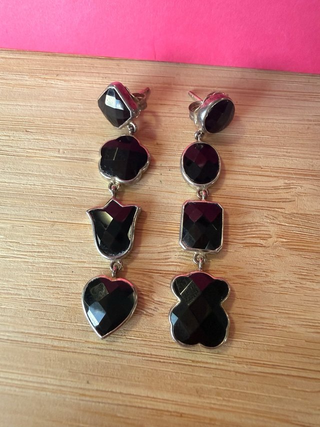 Pendientes Tous Plata 925 Negro