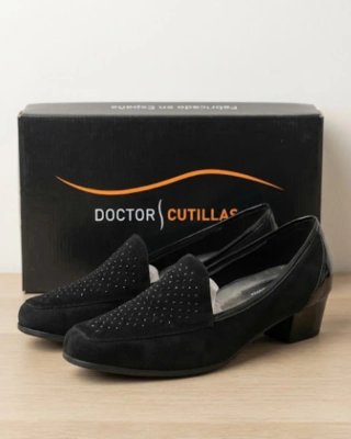 Zapatos Doctor Cutillas Talla 40 Negros