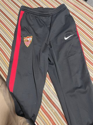 Pantalón Chandal Sevilla FC Nike Negro Rojo