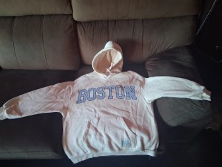 Sudadera Boston Beige Morado